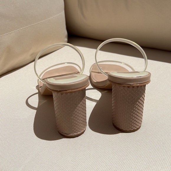 Dolce Vita Noles Heels in Nude Crystal (7) - Picture 9 of 11